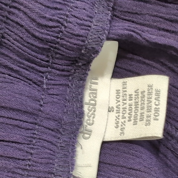 Dress Barn Purple Comfy Great Travel Elastic Waist Pants Size Small. - Picture 4 of 5
